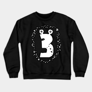 I am three ! Wribbip! Crewneck Sweatshirt